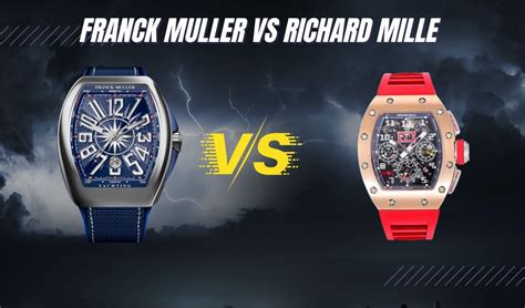 richard mille vs franck muller|The Best Tonneau.